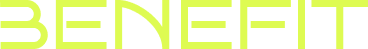 Benefit logo letterface