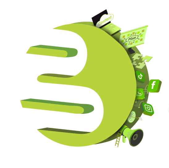 Benefit media buyers illustration logo